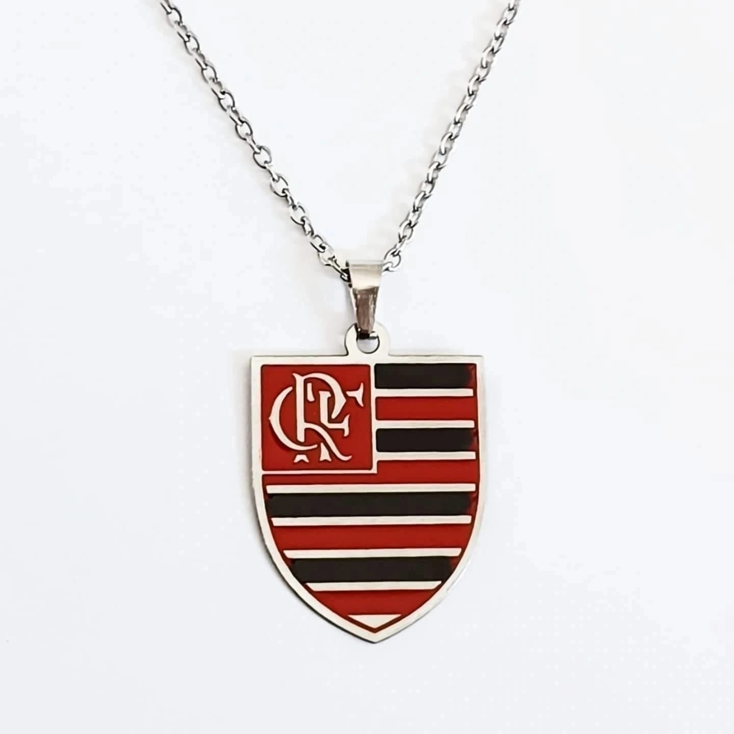 Corrente e Pingente Flamengo