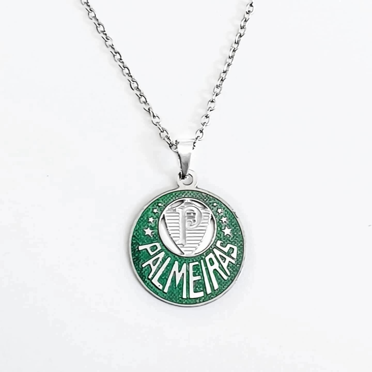 Corrente e Pingente Palmeiras